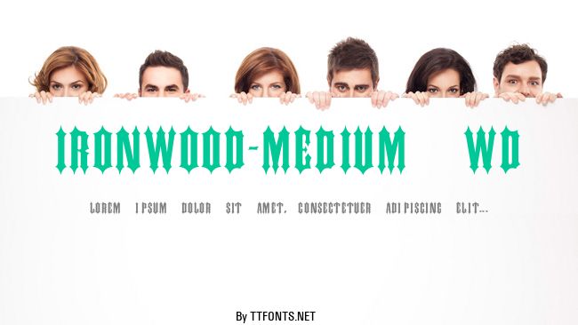 IRONWOOD-Medium Wd example